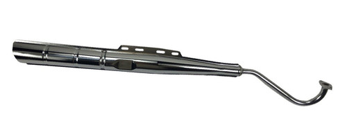 Mofa auspuff chrom mit - auspuff,