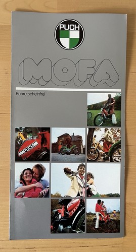 Original puch mofa prospekt - puch, 75